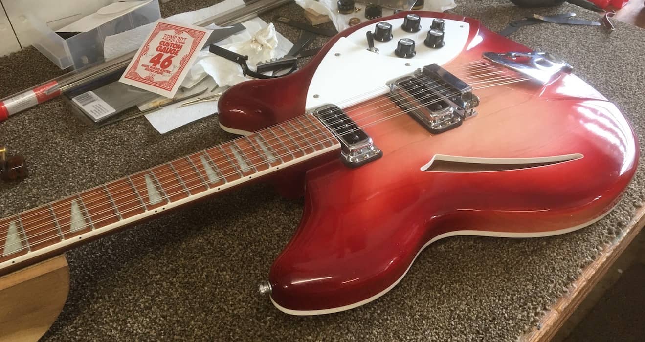 Rickenbacker detail work